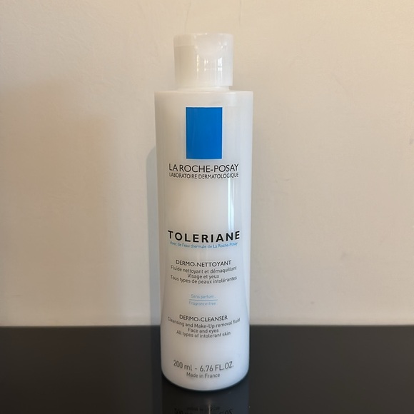 NWT - La Roche-Posay Unscented Face and Eye Cleanser, Toleriane Dermo Cleanser - Picture 2 of 4